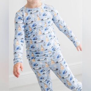 Lev Baby 👮‍♀️ 2T Bamboo Police Print Pajama Set